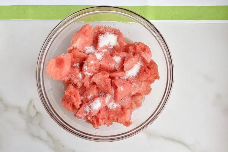 Step 2 - Watermelon Sherbet