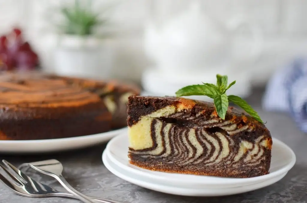 The Best Zebra Cake
