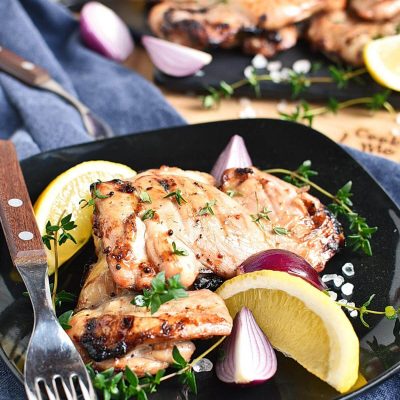Apple Cider Thyme Grilled Chicken Recipes– Apple Cider Thyme Grilled Chicken–Easy Apple Cider Thyme Grilled Chicken
