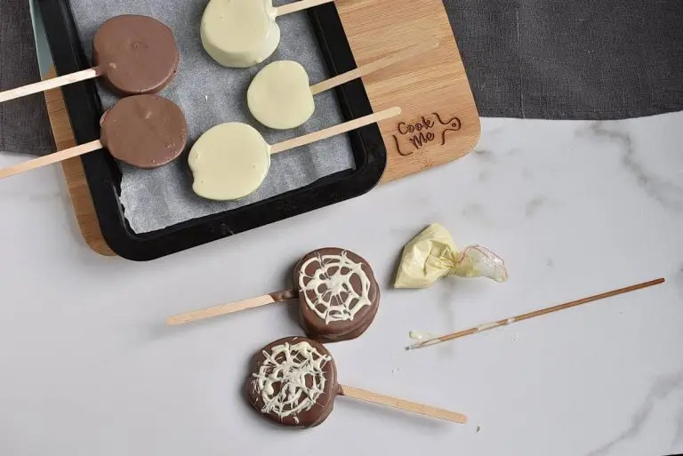 Step 8 - Apple Spider Web Pops
