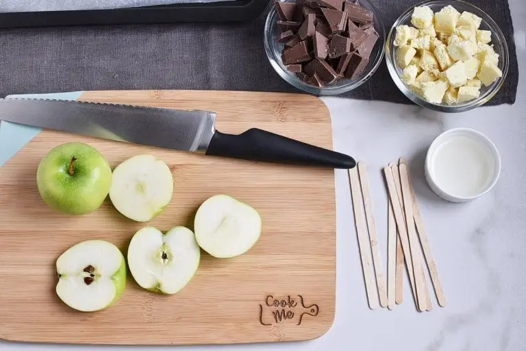 Step 2 - Apple Spider Web Pops