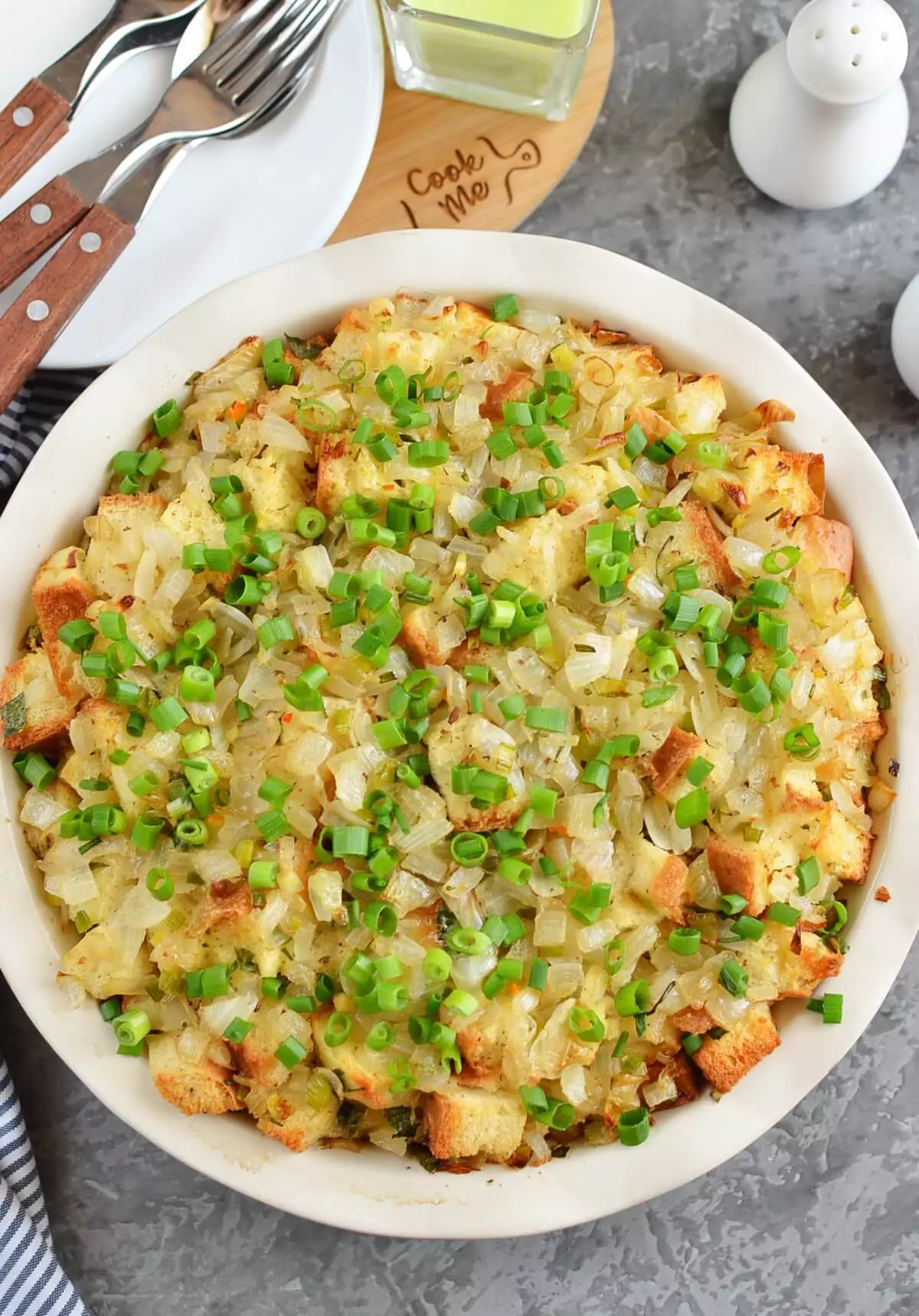 Bacon-Parmesan Stuffing
