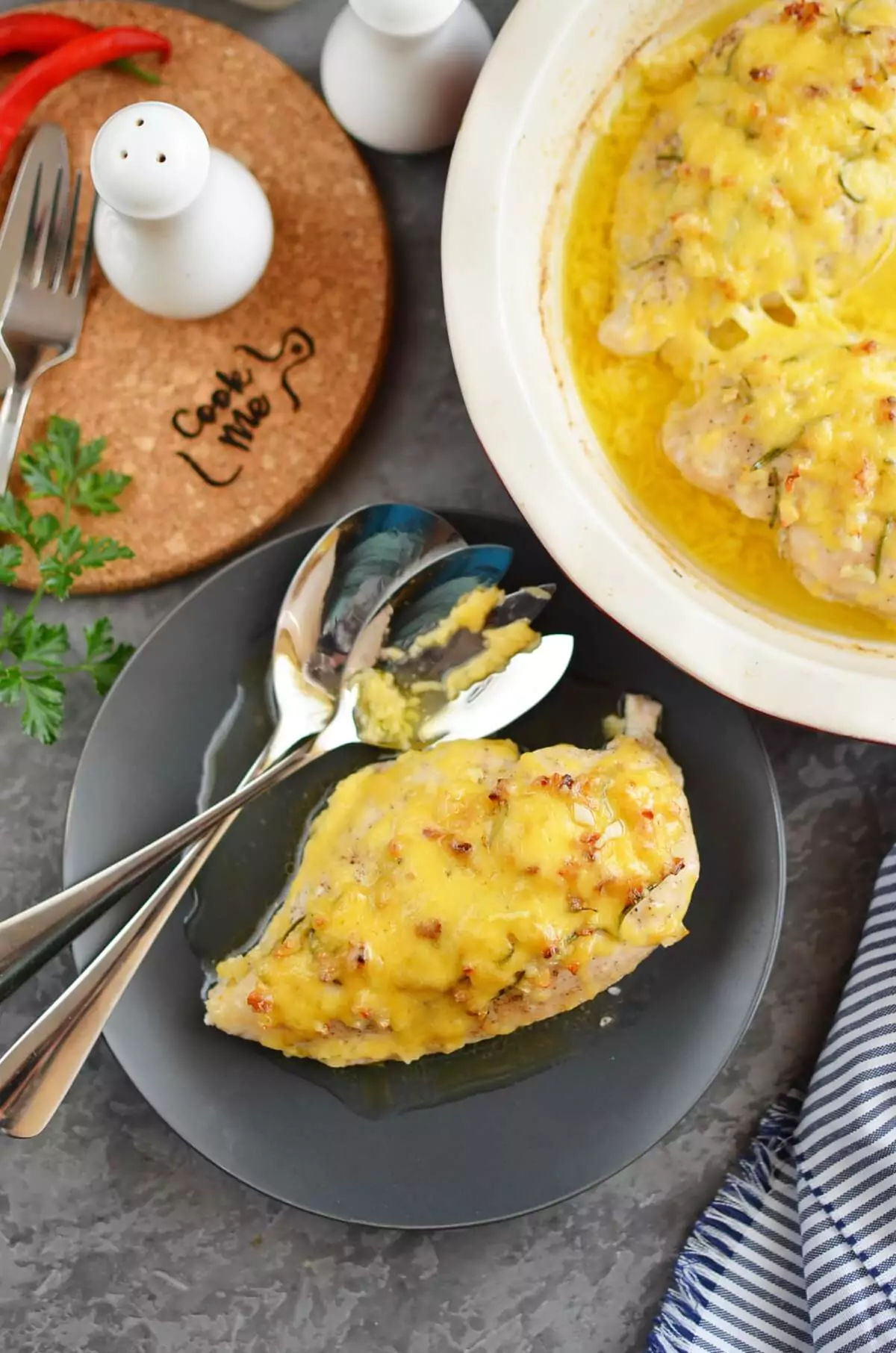 Baked Garlic Butter Chicken