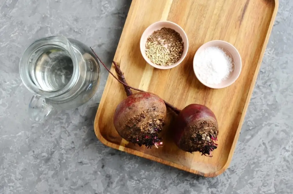 Ingredients for Fermented Beet Kvass