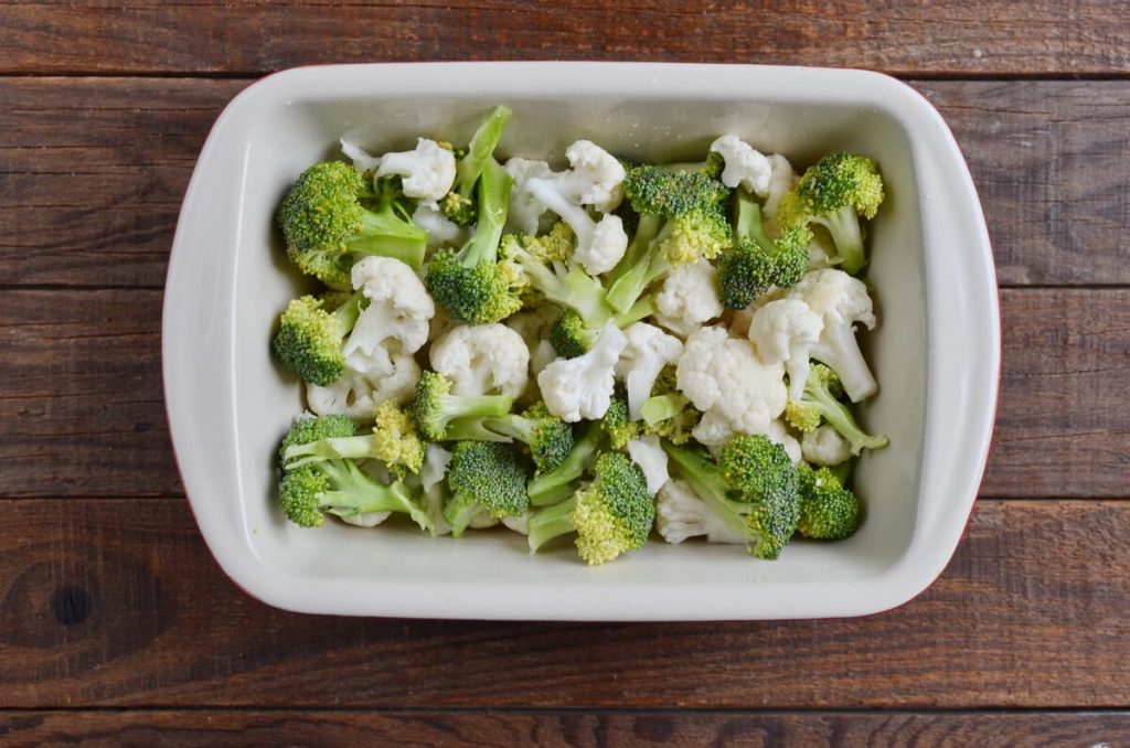 Broccoli and Cauliflower Gratin recipe - step 2