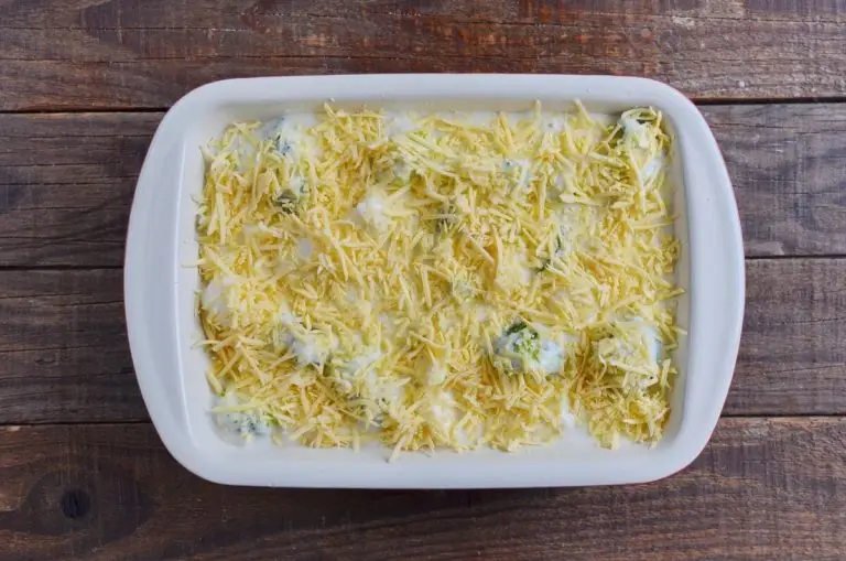 Step 6 - Broccoli and Cauliflower Gratin