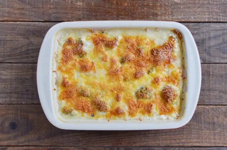 Step 7 - Broccoli and Cauliflower Gratin