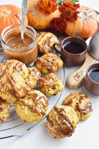Chocolate Pumpkin Cookies