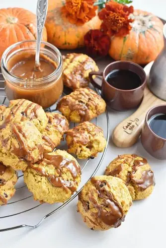 Chocolate Pumpkin Cookies