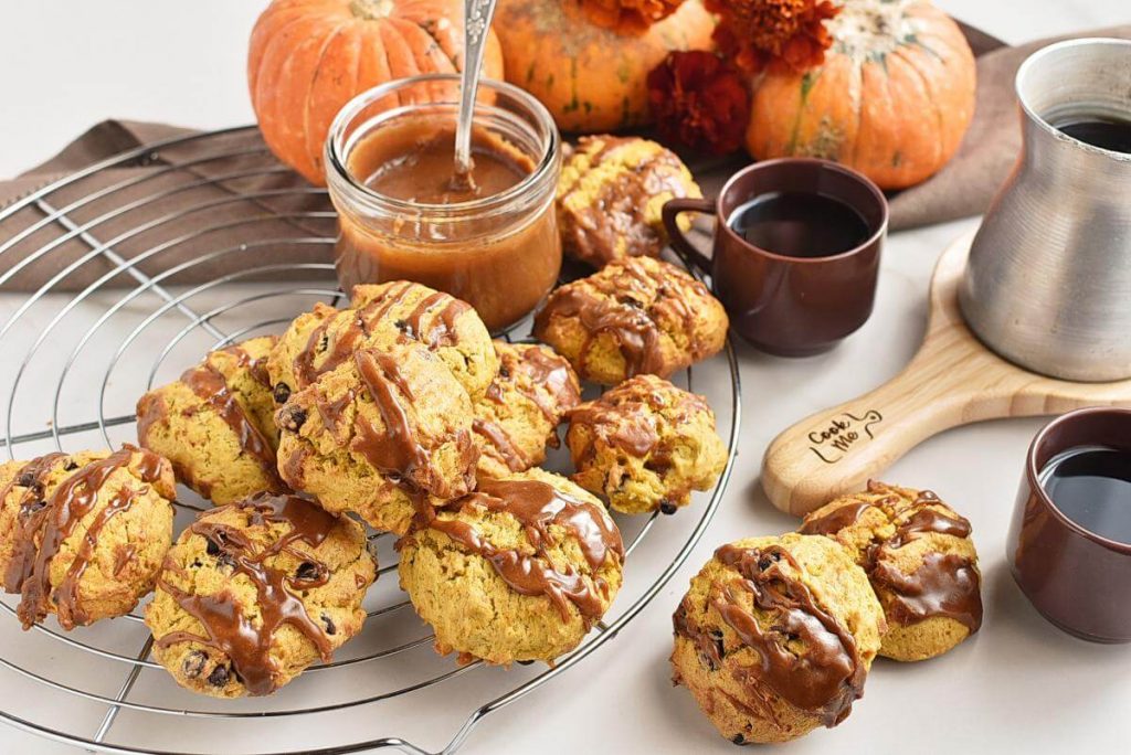 How to serve Chocolate Pumpkin Cookies