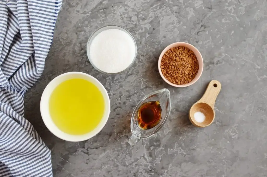 Ingredients for Coffee Meringues