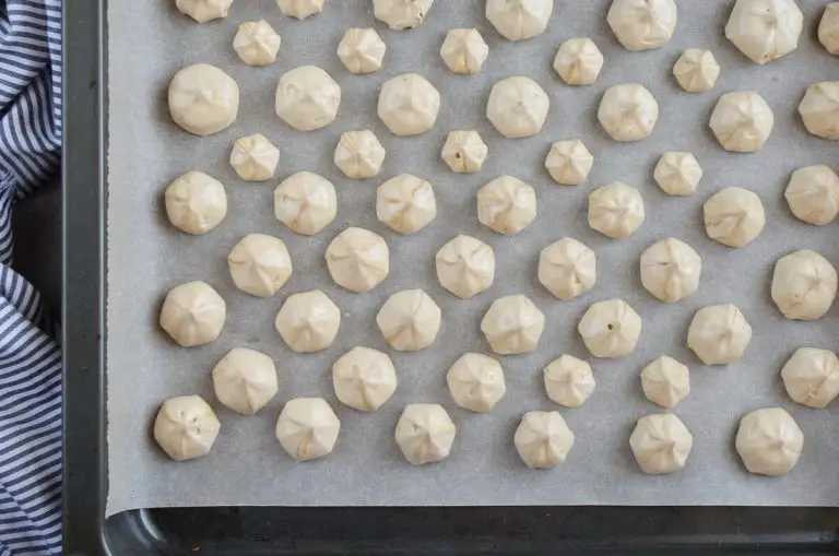 Step 5 - Coffee Meringues