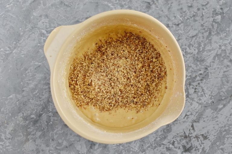 Step 8 - Coffee-Walnut Snack Cake