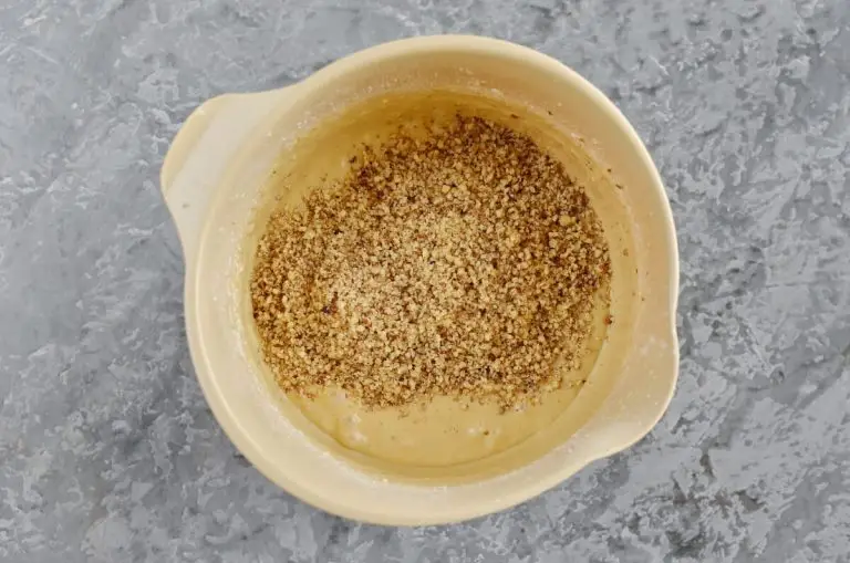 Step 8 - Coffee-Walnut Snack Cake