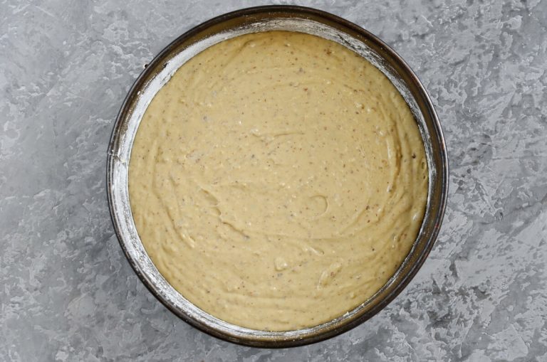 Step 9 - Coffee-Walnut Snack Cake