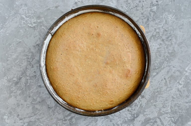 Step 10 - Coffee-Walnut Snack Cake