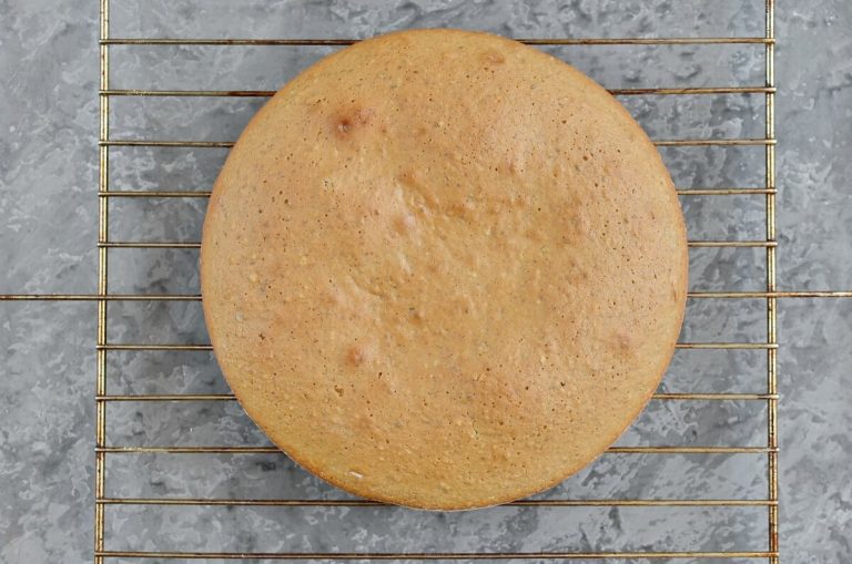 Step 11 - Coffee-Walnut Snack Cake