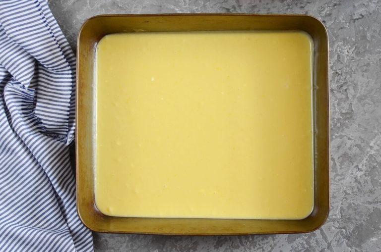 Step 6 - Concord Grape Cornmeal Cake