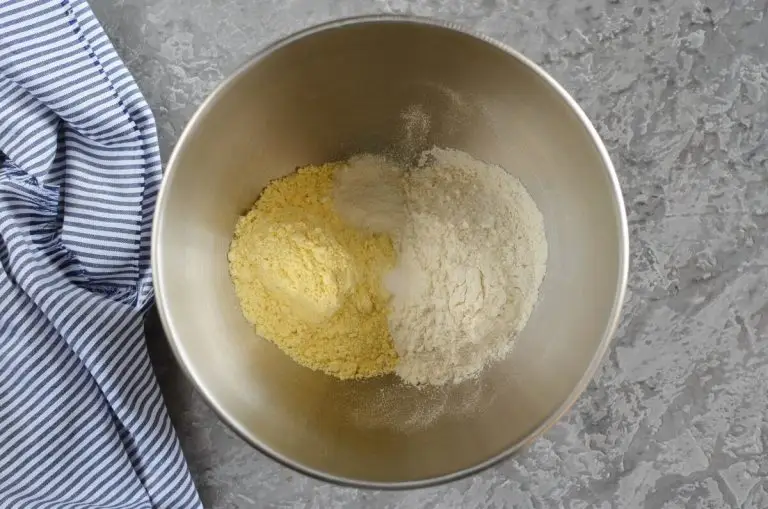 Step 2 - Concord Grape Cornmeal Cake