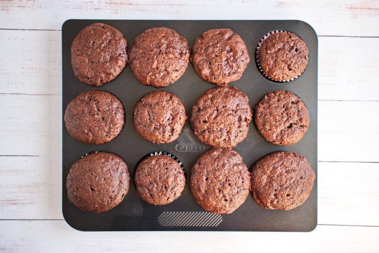 Step 8 - Double Chocolate Zucchini Muffins