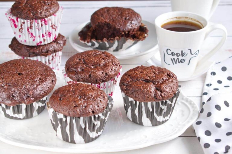 Step 9 - Double Chocolate Zucchini Muffins