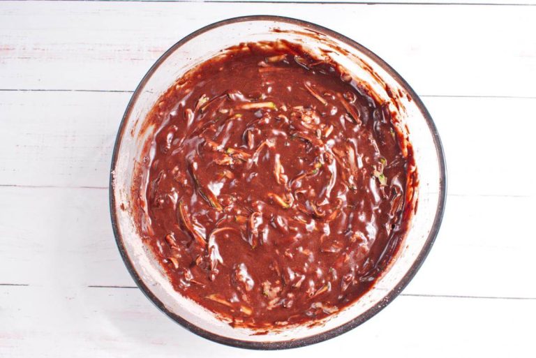 Step 5 - Double Chocolate Zucchini Muffins