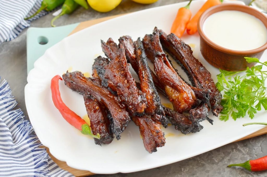 How to serve Easy Sticky Lamb Ribs