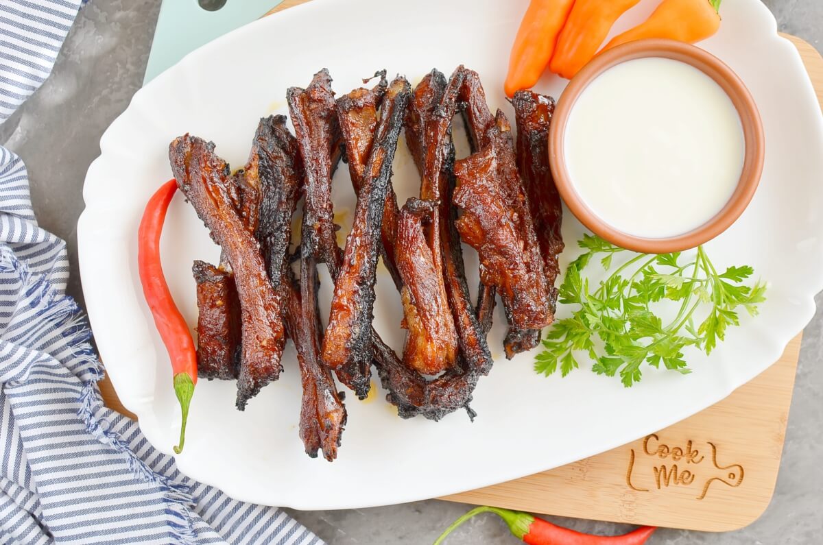 Easy Sticky Lamb Ribs