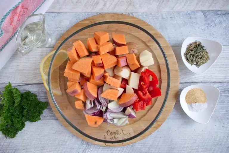 Step 2 - Easy Vegan Sheet Pan Dinner