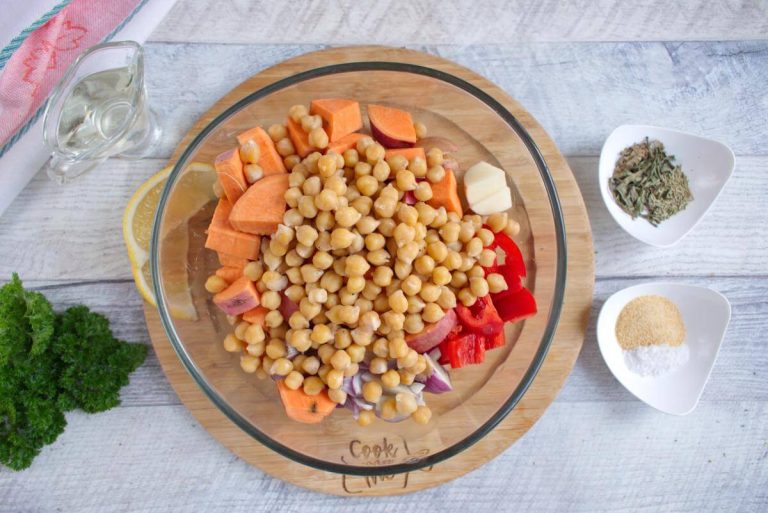 Step 3 - Easy Vegan Sheet Pan Dinner