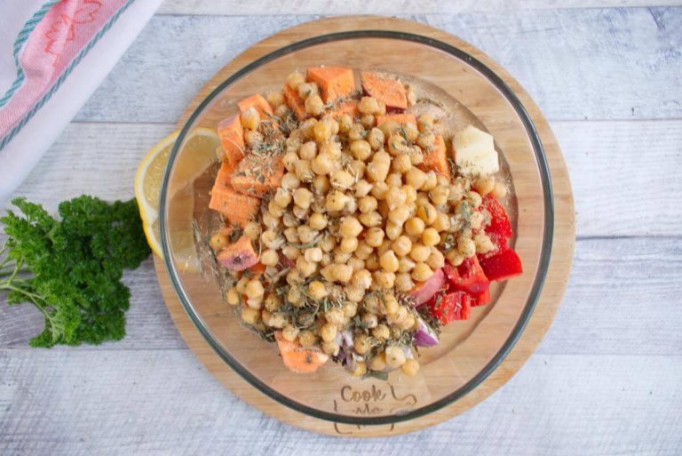 Step 3 - Easy Vegan Sheet Pan Dinner