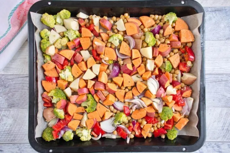 Step 4 - Easy Vegan Sheet Pan Dinner