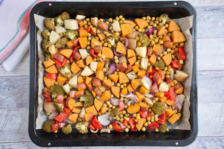 Step 5 - Easy Vegan Sheet Pan Dinner