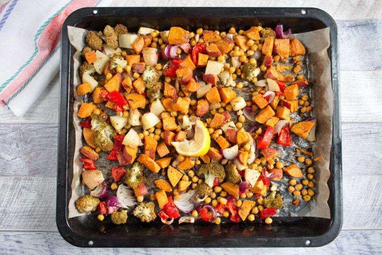 Easy Vegan Sheet Pan Dinner Recipe - Cook.me Recipes
