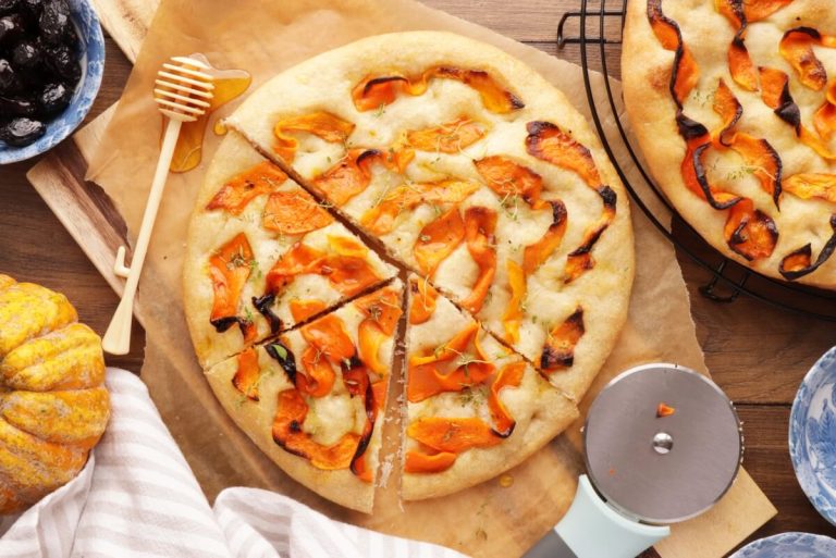 Step 11 - Focaccia with Roasted Squash
