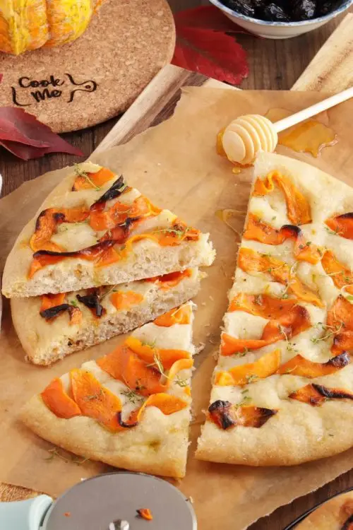 Focaccia with Roasted Squash