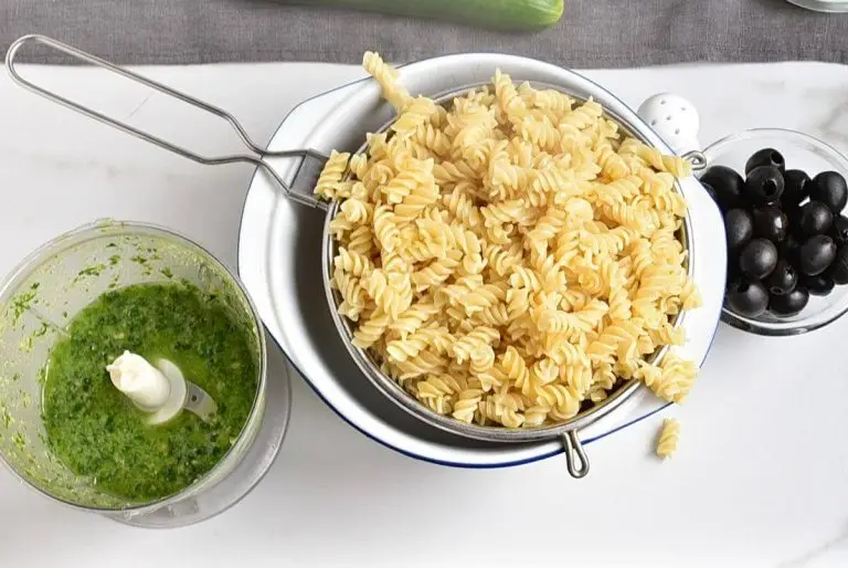 Step 2 - Frankenstein Pasta for Halloween
