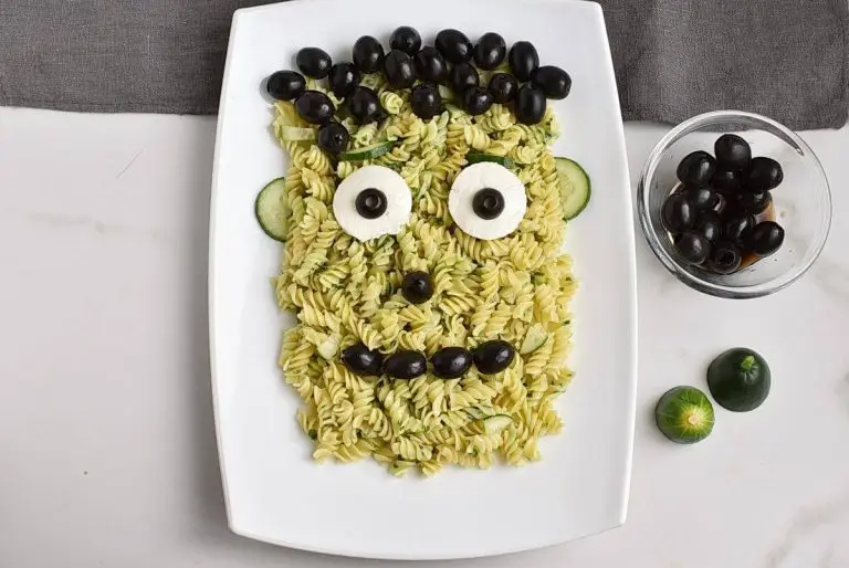 Step 5 - Frankenstein Pasta for Halloween