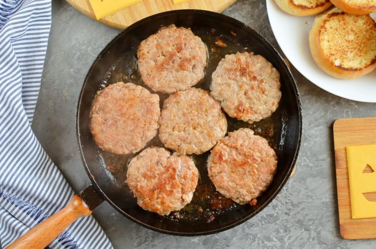 Step 5 - Frightfully Delicious Jack-o’-Lantern Cheeseburgers