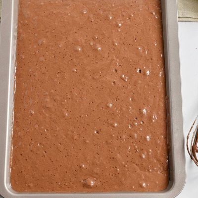 German Chocolate Sheet Cake recipe - step 2