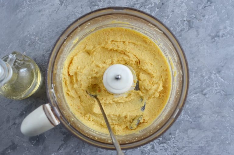 Step 2 - Golden Goddess (Turmeric) Hummus