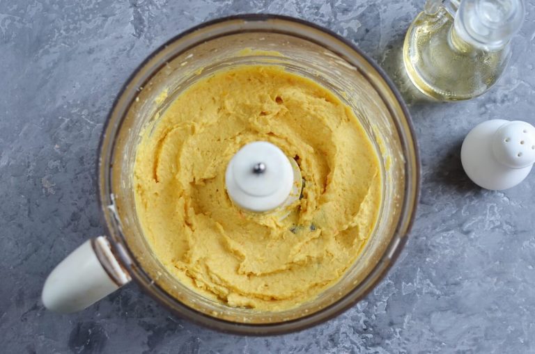 Step 3 - Golden Goddess (Turmeric) Hummus