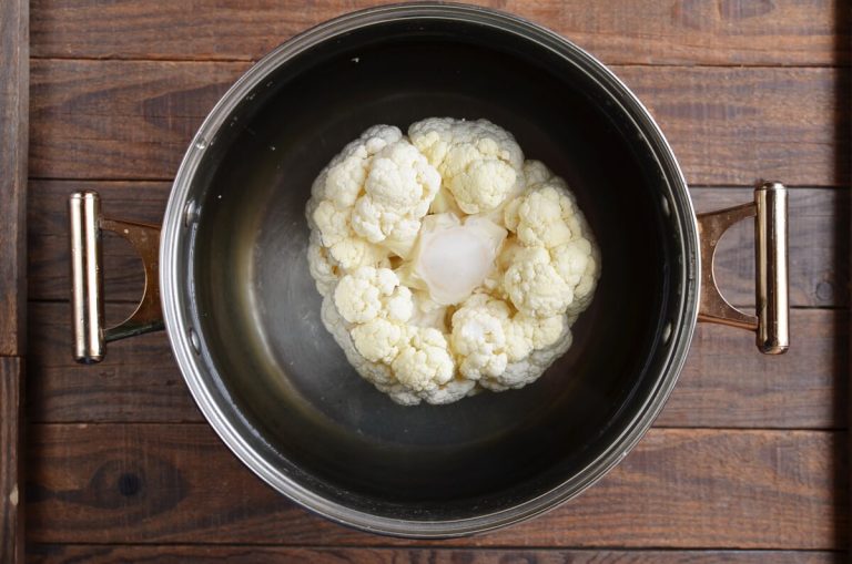 Step 2 - Grilled Cauliflower with Winter Pesto