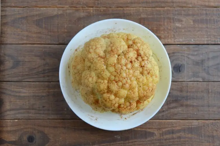 Step 3 - Grilled Cauliflower with Winter Pesto
