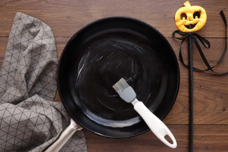 Step 1 - Halloween Buffalo Chicken Skillet Dip