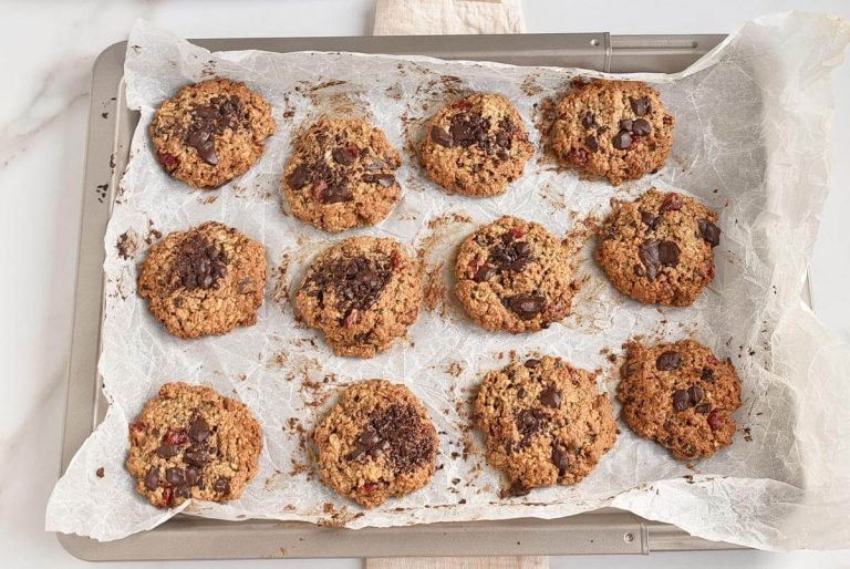 Step 8 - Healthy Oatmeal Cherry Cookies