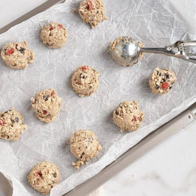 Healthy Oatmeal Cherry Cookies recipe - step 6