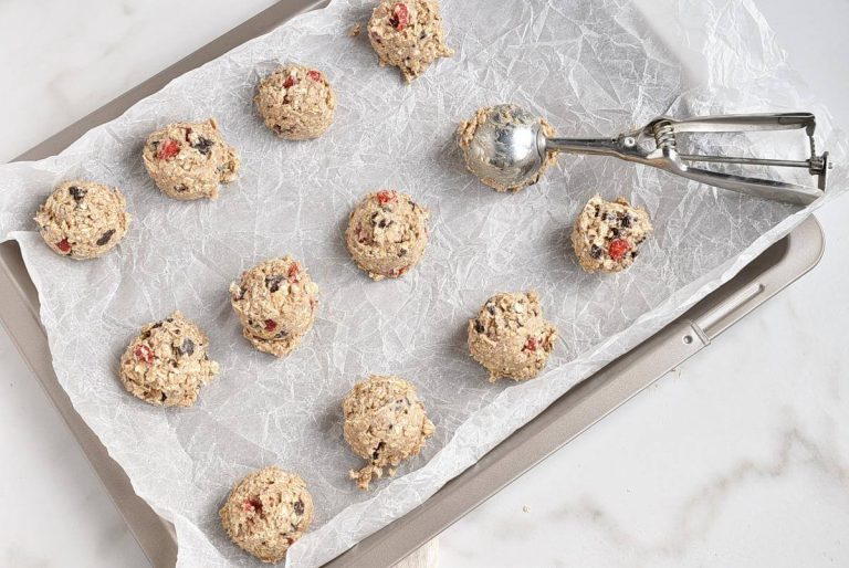Step 6 - Healthy Oatmeal Cherry Cookies