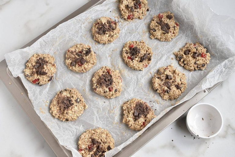 Step 7 - Healthy Oatmeal Cherry Cookies