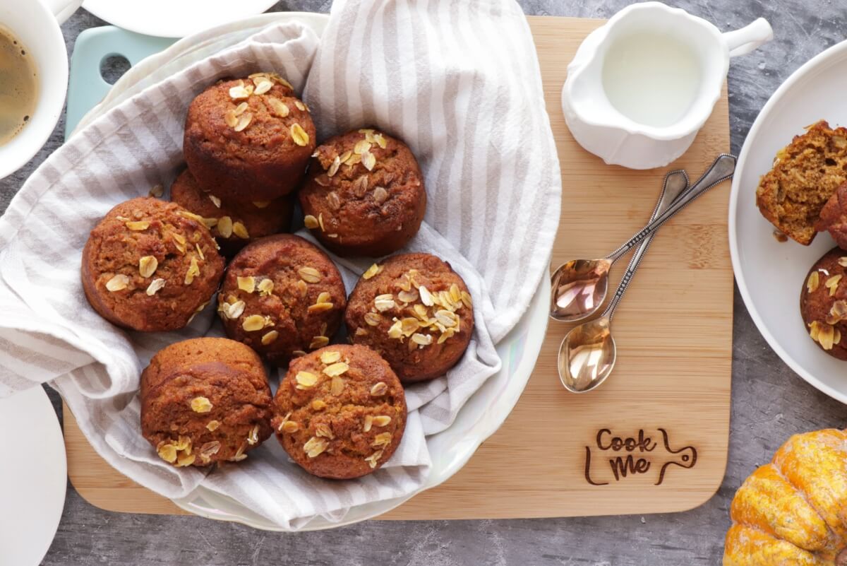 Healthy Pumpkin Muffins